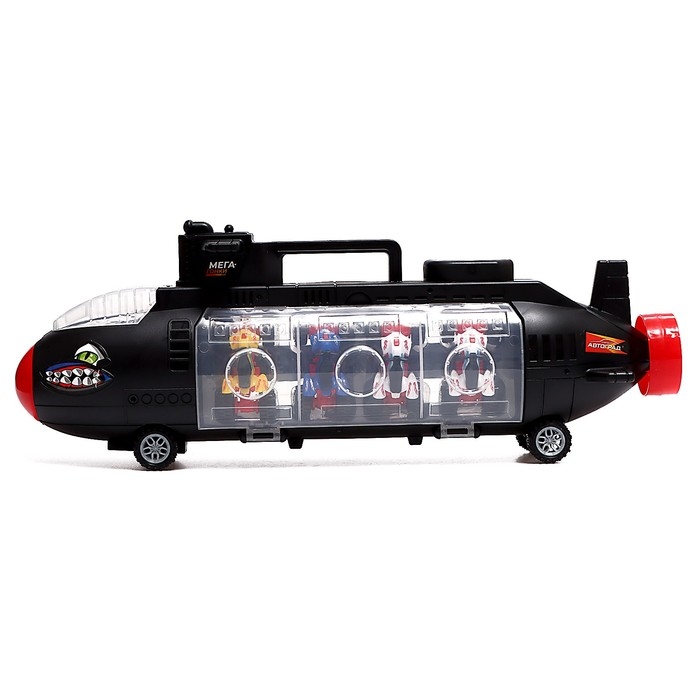 Подводная лодка «Субмарина-перевозчик», с квадроциклами Подводная лодка «Субмарина-перевозчик», с квадроциклами