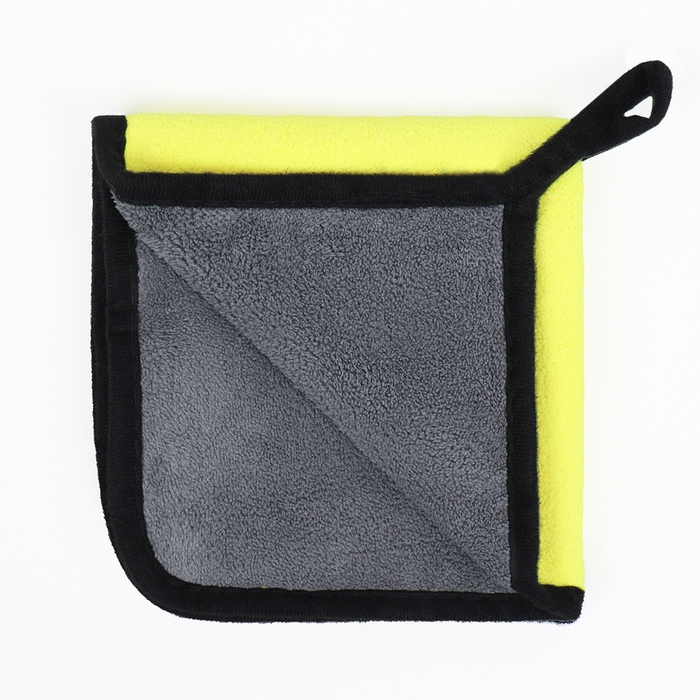 Полотенце для животных супервпитывающее, малое, 30 х 30 см, жёлтое