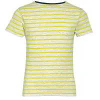 Футболка Miles Kids серый с желтым, размер 10Y