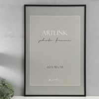 Фоторамка МДФ "Nina" 60x90 см, чёрный Фоторамка МДФ "Nina" 60x90 см, чёрный