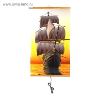 Обогреватель "Домашний очаг" Корабль, инфракрасный, 500 Вт, 15 м&sup2;