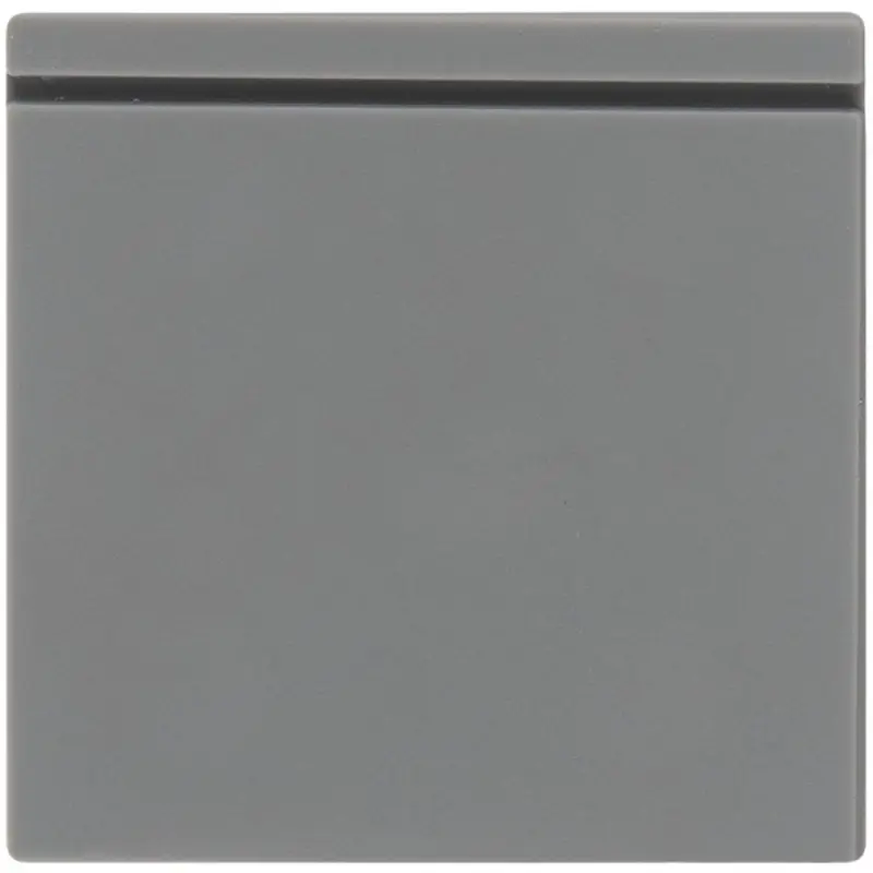 Лейбл из ПВХ Kare, серый