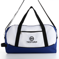 Сумка спортивная, TEXTURA, средний размер, цвет синий/белый Сумка спортивная, TEXTURA, средний размер, цвет синий/белый