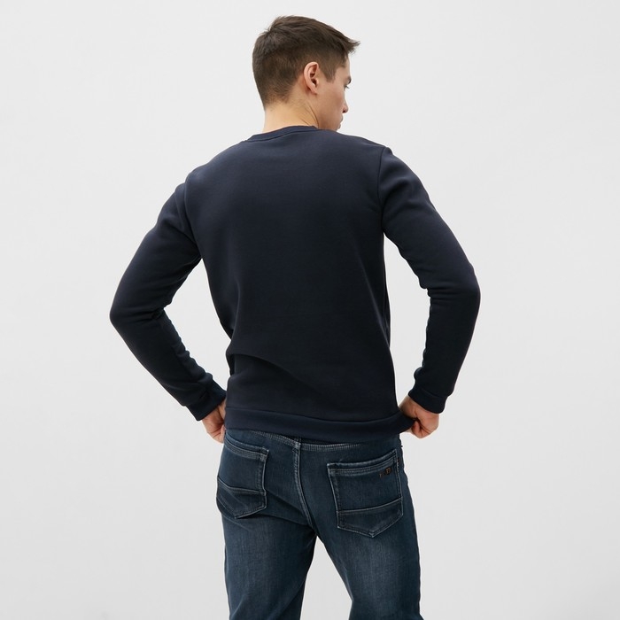 Свитшот мужской НАЧЁС, цвет синий, размер 54