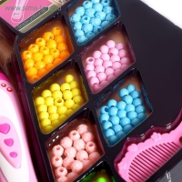 Набор парикмахера с аксессуарами для волос + 2 аппарата для плетения