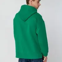 Худи оверсайз унисекс Tolla, зеленое, размер M/L