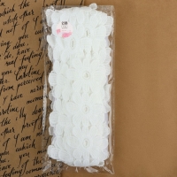 Кружево гипюровое, 55 мм × 9 ± 0,5 м, цвет белый Кружево гипюровое, 55 мм × 9 ± 0,5 м, цвет белый