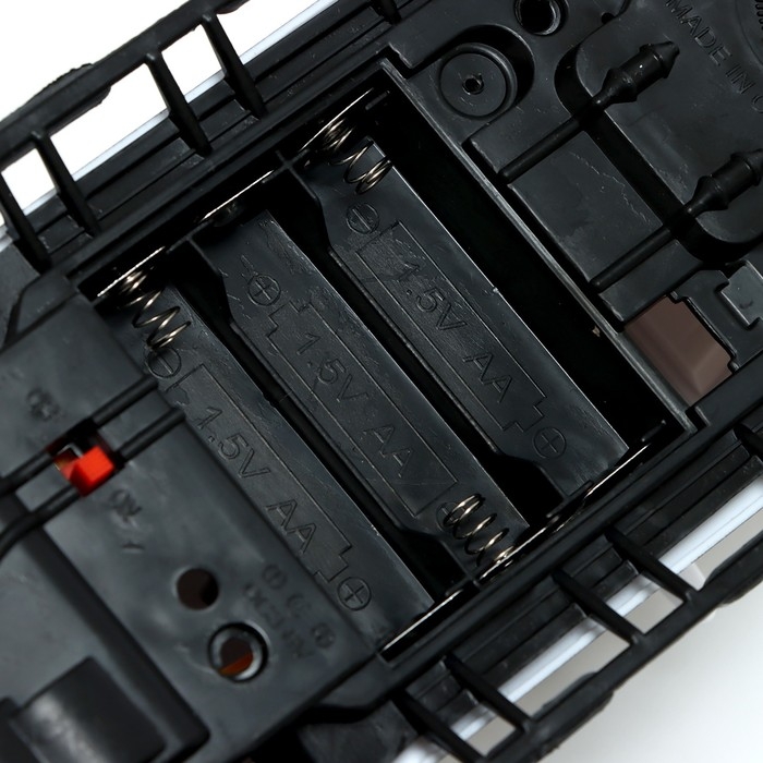 Джип радиоуправляемый &laquo;Полиция&raquo;, работает от батареек, цвет белый