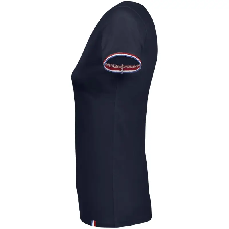 Футболка женская Rainbow Women, темно-синяя с ярко-синим, размер S