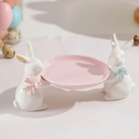 Блюдо для пирожных «Зайка», 22×11,5×11 см Блюдо для пирожных «Зайка», 22×11,5×11 см