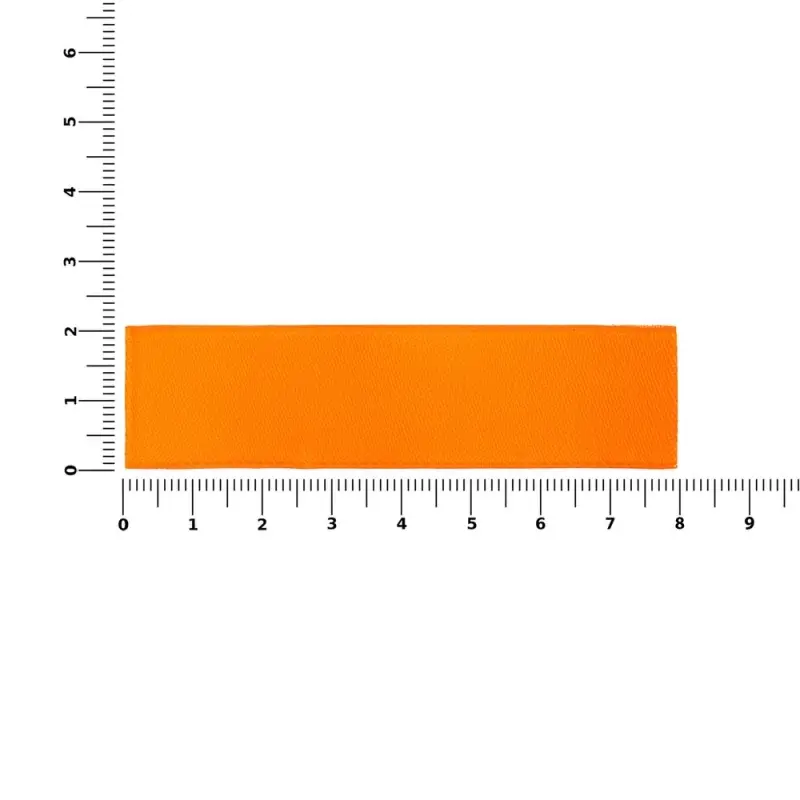 Лейбл тканевый Epsilon, S, оранжевый неон Лейбл тканевый Epsilon, S, оранжевый неон