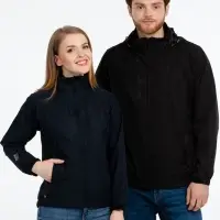 Ветровка мужская Stratus черная, размер L