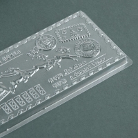 Форма для шоколада - плитка &laquo;Новогодняя почта&raquo;, 18 х 9,5 см