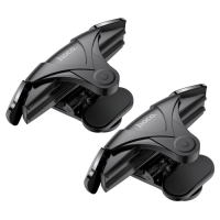 Игровые кнопки Hoco GM5, накладные, акселерометр, виброотдача, чёрные Игровые кнопки Hoco GM5, накладные, акселерометр, виброотдача, чёрные