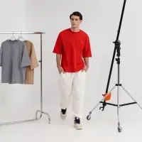 Футболка оверсайз унисекс Kosmos 2.0, красная, размер XL/XXL