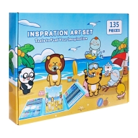 Набор для рисования Зверушки Синий Набор для рисования Зверушки Синий