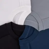 Свитшот унисекс Vozduh, темно-синий, размер XS/S