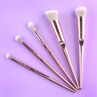 Набор кистей для макияжа &laquo;Нежность&raquo;, 5 шт, 19 &times; 8 см, BEAUTY FOX