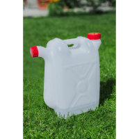 Канистра пищевая «Бочонок», 10 л, со сливом, белая Канистра пищевая «Бочонок», 10 л, со сливом, белая