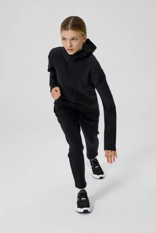 Куртка с капюшоном унисекс Begi, черная, размер S