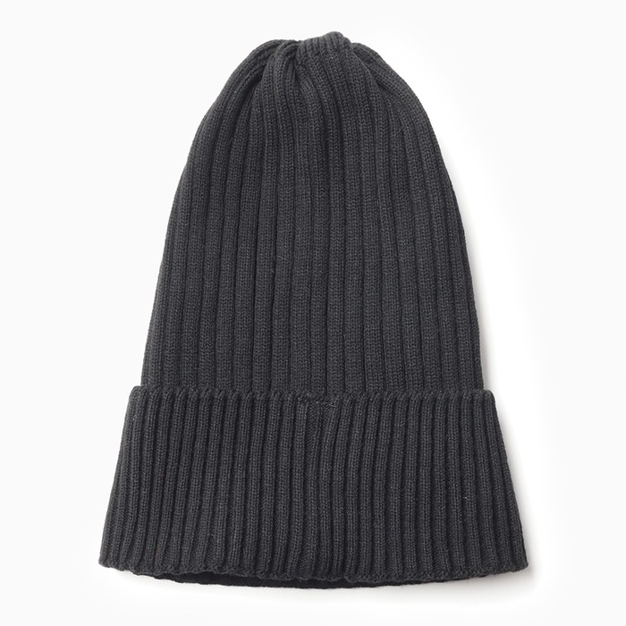 Шапка детская, цвет чёрный, размер 52-56 Шапка детская, цвет чёрный, размер 52-56