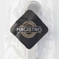 Зажим для пакетов Magistro &laquo;Крокодил&raquo;, 9 см, нержавеющая сталь, серебристый