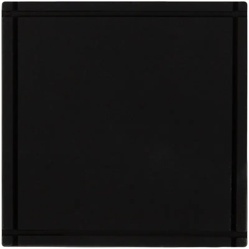 Лейбл из ПВХ Dzeta, L, черный