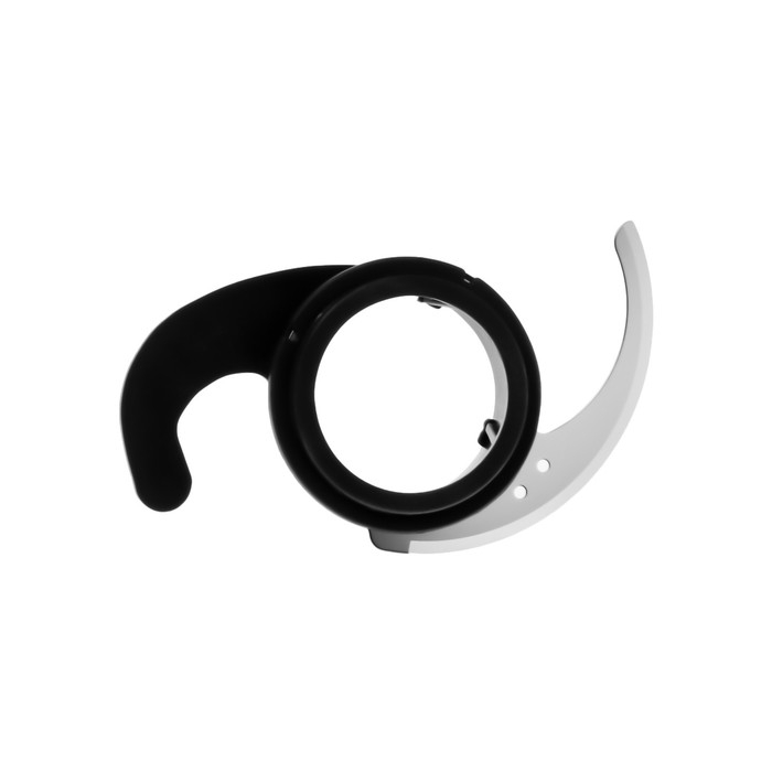 Кухонный комбайн Moulinex FP244110, 700 Вт, 2.4 л, 2 скорости, белый