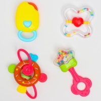 Набор погремушек &laquo;Сладости&raquo;, 4 шт., Крошка Я