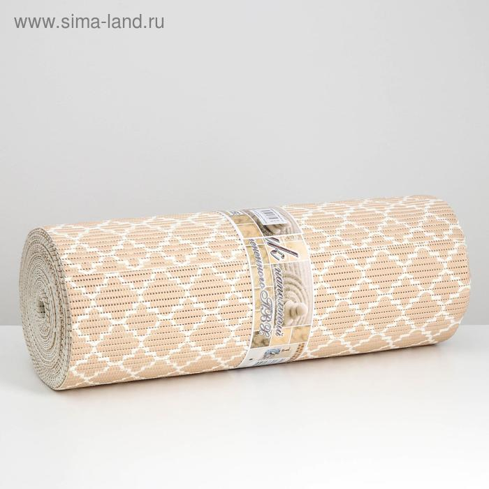 Коврик для ванной комнаты «Песчаные сети», ширина 65 см, рулон 15 м Коврик для ванной комнаты «Песчаные сети», ширина 65 см, рулон 15 м