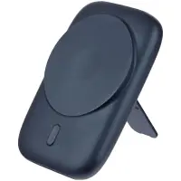 Универсальный магнитный аккумулятор Feel Motion, 5000 мАч, темно-синий Универсальный магнитный аккумулятор Feel Motion, 5000 мАч, темно-синий