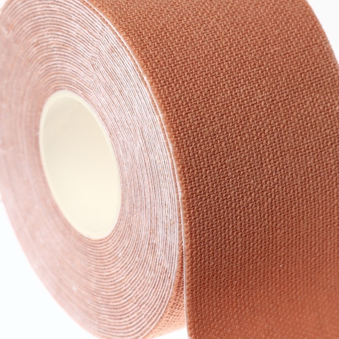 Кинезио - тейп, 3,8 см &times; 5 м, цвет бежевый
