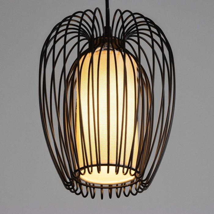 Светильник BayerLux Светильник BayerLux "Медиана" Е27 40Вт черный 21х21х26-126см