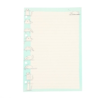 Сменный блок для тетрадей на кольцах А5, 50 листов в линию "Довольные коты", тонированный, 70 г/м2 Сменный блок для тетрадей на кольцах А5, 50 листов в линию "Довольные коты", тонированный, 70 г/м2