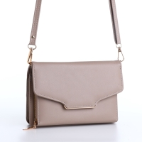 Сумка женская на молнии, цвет серый Сумка женская на молнии, цвет серый