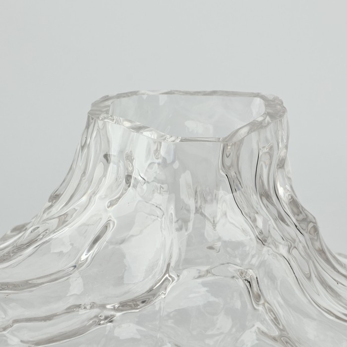 Ваза для цветов &laquo;Диаманд&raquo; из прозрачного стекла 23&times;26&times;26 см