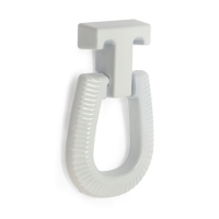 Ручка-кнопка CAPPIO EARRING, алюминий, цвет белый Ручка-кнопка CAPPIO EARRING, алюминий, цвет белый