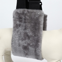 Ремень вспомогательный для лап, размер S (ОГ 30-35, вес 3-6 кг), серый Ремень вспомогательный для лап, размер S (ОГ 30-35, вес 3-6 кг), серый