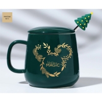 Кружка с ложкой "Winter magic" Микки Маус, 350 мл