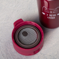 Термостакан с кнопкой «У меня лапки», 350 мл, сохраняет тепло 8 ч Термостакан с кнопкой «У меня лапки», 350 мл, сохраняет тепло 8 ч