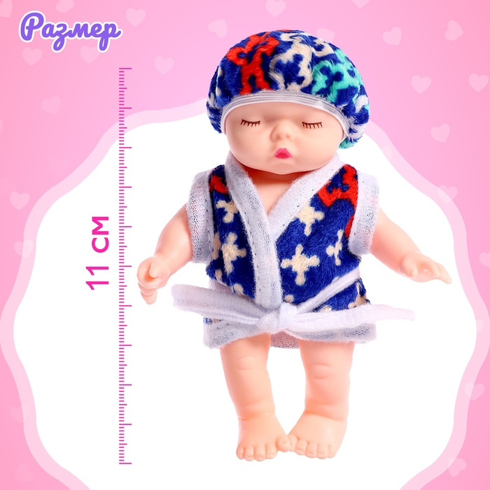 Пупс &laquo;Саша&raquo; в ванной, с аксессуарами, МИКС