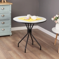 Стол кухонный Рунд ЛДСП 22 мм, 780х780х740, Сабия Стол кухонный Рунд ЛДСП 22 мм, 780х780х740, Сабия