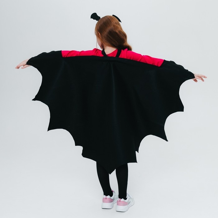 Карнавальный набор &laquo;Летучая мышка&raquo;: накидка, ободок, чулки