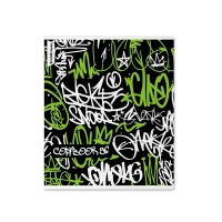 Тетрадь 96 листов в клетку, ErichKrause Graffity, обложка мелованный картон, матовая ламинация, УФ-лак, блок офсет 100% белизна, МИКС Тетрадь 96 листов в клетку, ErichKrause Graffity, обложка мелованный картон, матовая ламинация, УФ-лак, блок офсет 100% белизна, МИКС