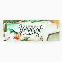 Ручка шариковая«Прекрасному Учителю, которым восхищаюсь», пластик, синяя паста, пишущий узел 1 мм Ручка шариковая«Прекрасному Учителю, которым восхищаюсь», пластик, синяя паста, пишущий узел 1 мм