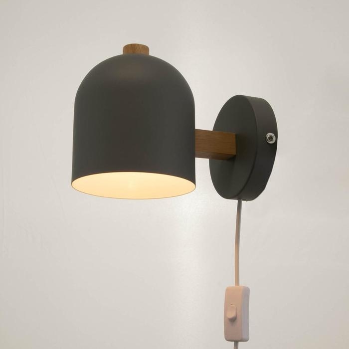 Бра 1668/1GY E27 40Вт серый 18х13х16 см Бра 1668/1GY E27 40Вт серый 18х13х16 см