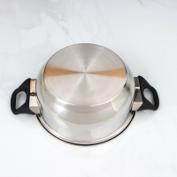 Кастрюля, 1.9 л, d=18 см, капсульное дно, индукция Кастрюля, 1.9 л, d=18 см, капсульное дно, индукция