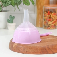 Воронка-сито пластиковая &laquo;Комбо&raquo;, 28&times;15&times;15,3 см, цвет сиреневый