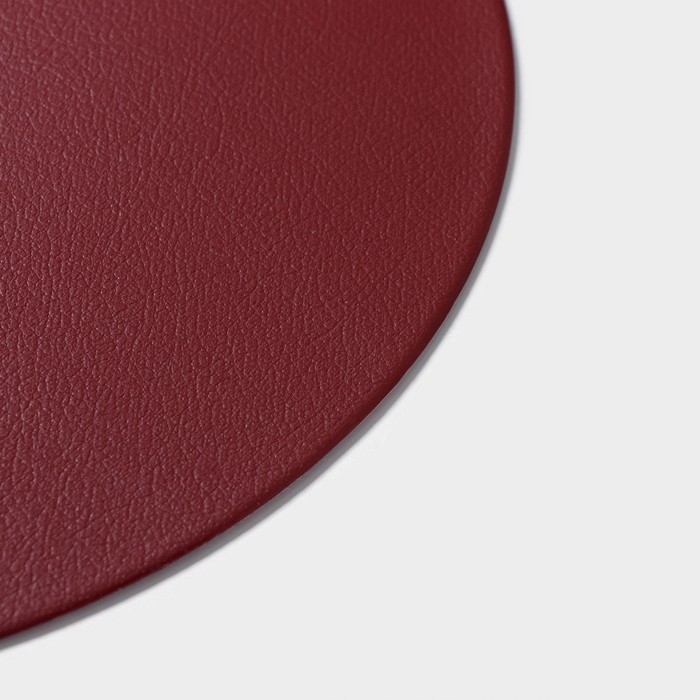 Салфетка сервировочная на стол &laquo;Тэм&raquo;, 45&times;29,5 см, цвет винный