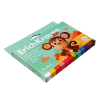 Пластилин мягкий 12 цветов, 180 г, ErichKrause "Baby", на растительно основе, с Алоэ Вера , европодвес Пластилин мягкий 12 цветов, 180 г, ErichKrause "Baby", на растительно основе, с Алоэ Вера , европодвес